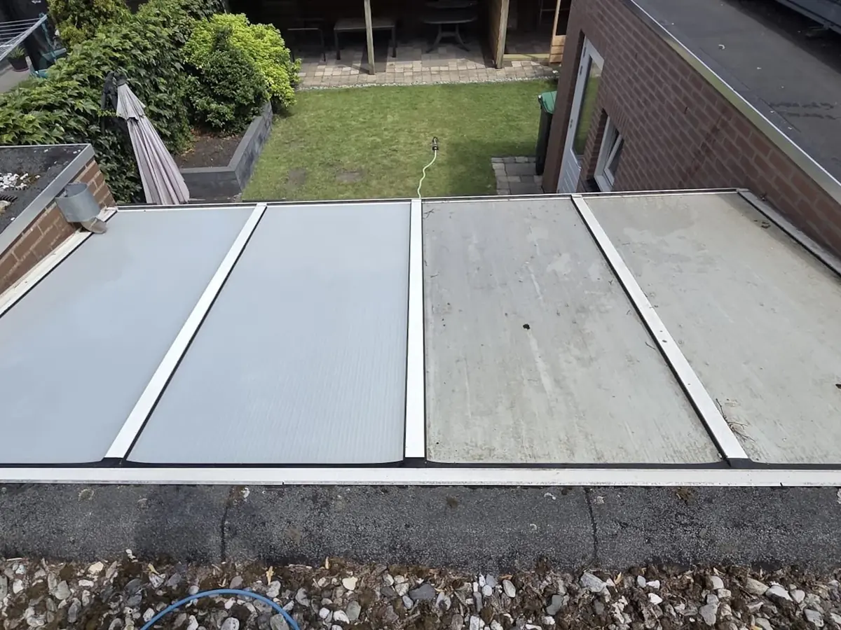 Lichtstraat bij een woning uit het werk van Kijkschoon